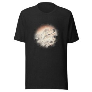 Chinese Deer T-Shirt Auspicious Deer T-shirt Anime Graphic T-Shirt